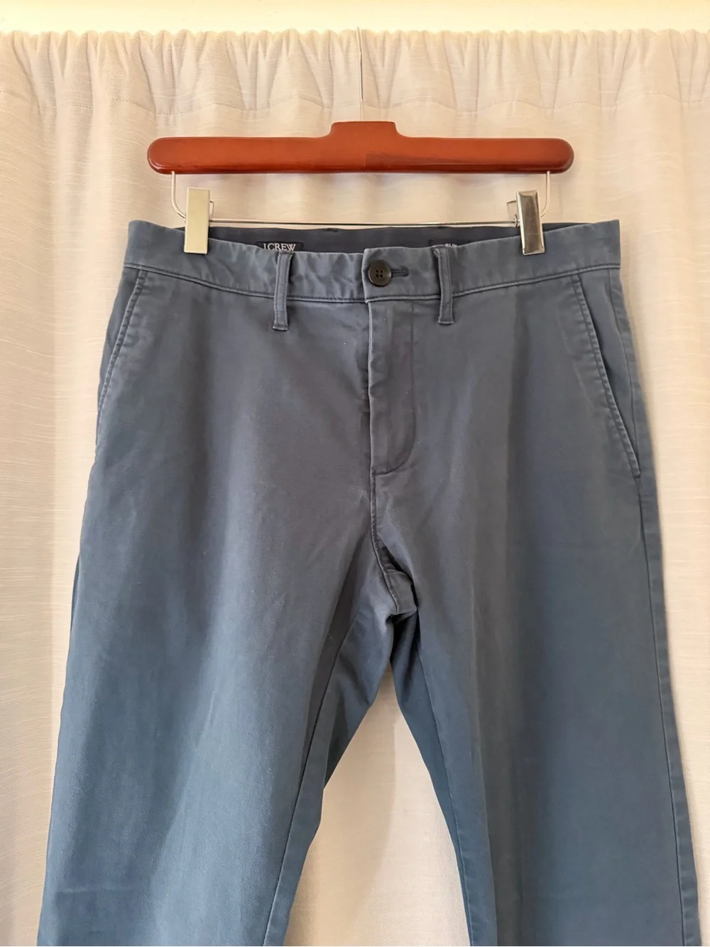 J. Crew Men's Chinos in Slate Blue